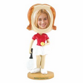 Girl's Tennis Single Bobble Head